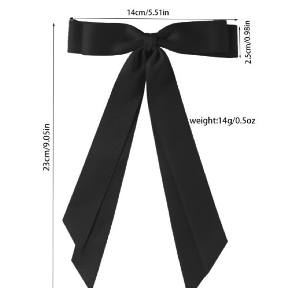 LAST ONE! Double Bow Knot Alligator Hair Clip - Picture 3 of 3